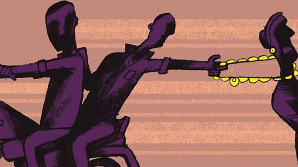 Chain snatchers caused trouble in Kothrud and Pashan areas of Pune; jewellery worth ₹3.5 lakh was stolen Chain snatchers caused trouble in Kothrud and Pashan areas of Pune; jewellery worth ₹3.5 lakh was stolen