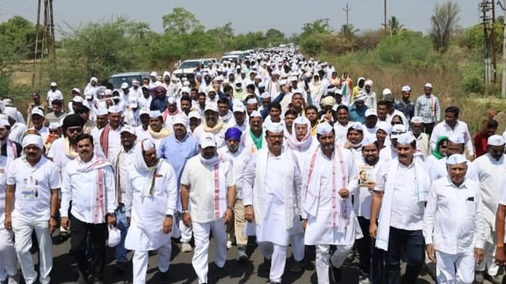 Congress leaders criticized BJP for spreading caste and religious hatred in society; Sadbhavana Padayatra concluded in Parbhani