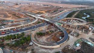 Connectivity project of Navi Mumbai International Airport news in marathi