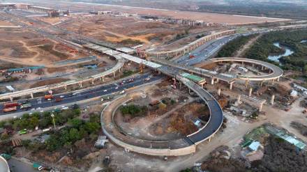 Connectivity project of Navi Mumbai International Airport news in marathi
