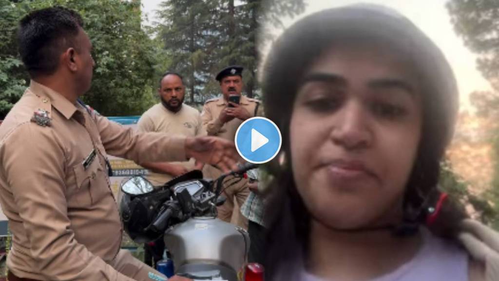 cop slapped girl at checkpoint