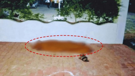 A patient was examined inside the health center premises and then, after death, the body was left there covered in Lanja Satavali anger against the health department