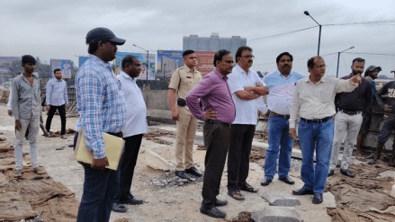 The Katai flyover on Shilphata road will be open by the end of June