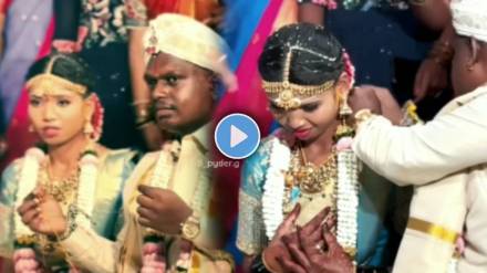 groom takes bride permission to wear mangalsutra