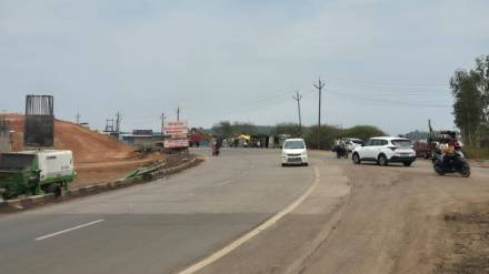 Nagpur Tuljapur National Highway accident news in marathi