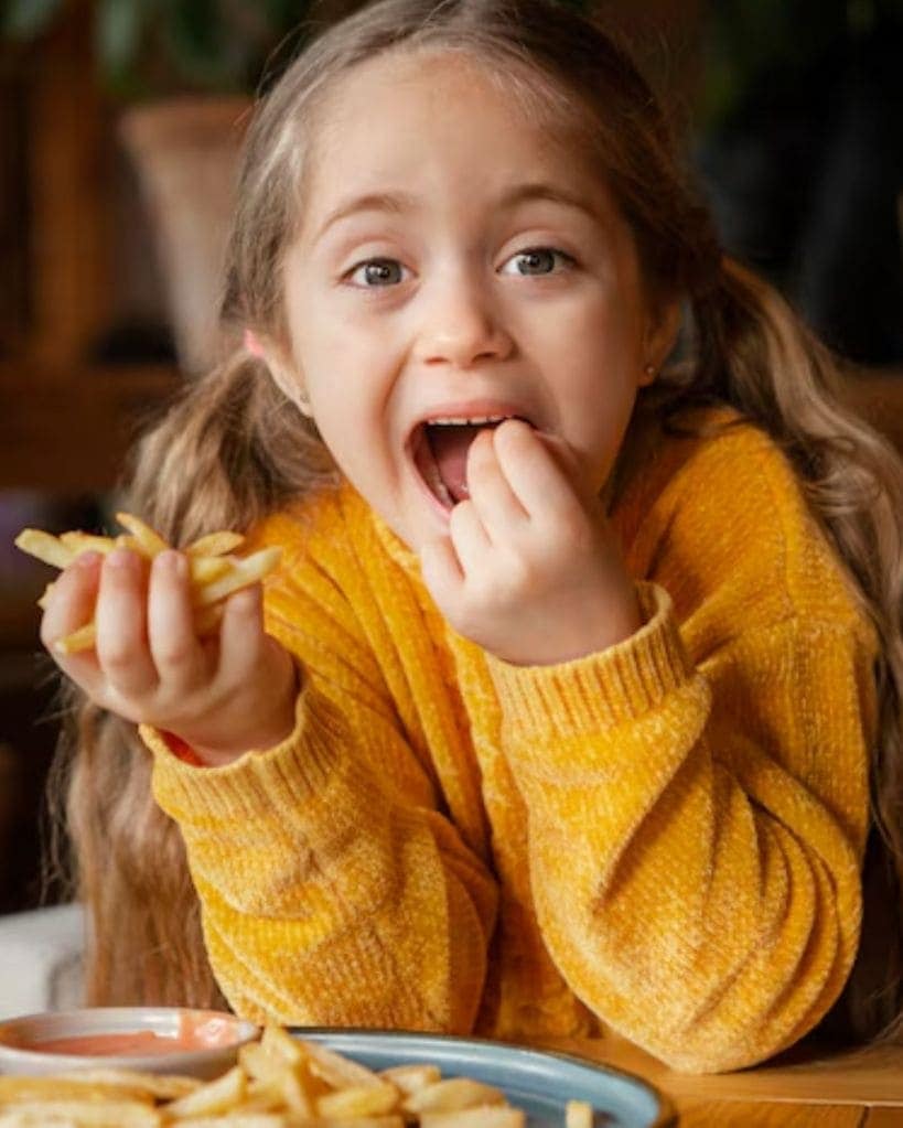kids eating