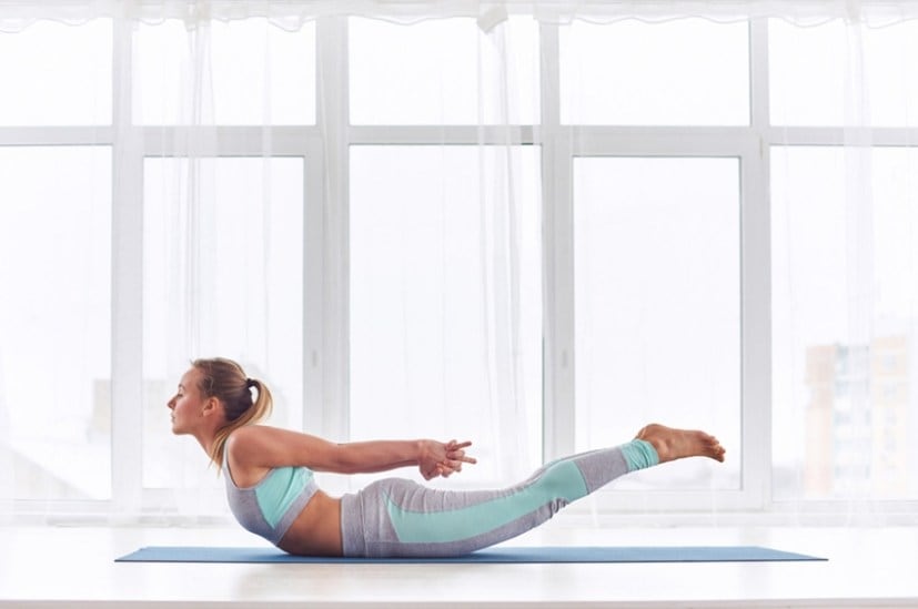 Locust Pose Yoga
