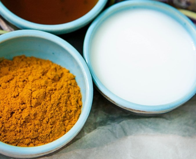 yogurt and turmeric