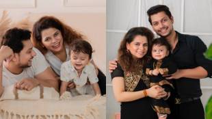 kartiki gaikwad baby boy first birthday