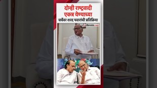 What did Sharad Pawar say on the discussion of the two nationalists coming together