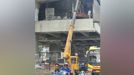 Safety precautions ignored during metro work in Mira Bhayandar city