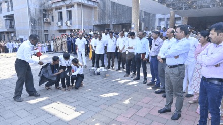 Mock drills were conducted at various places in Sindhudurg district