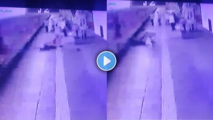 mumbai LTT rpf constable saves passenger life cctv vidio