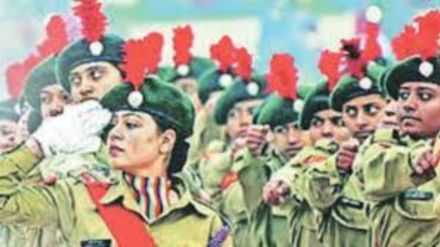 pune nda First batch female students graduates pune nda First batch female students graduates