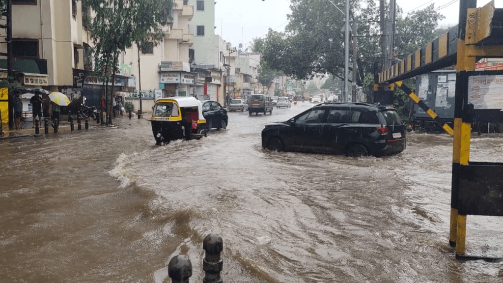 pimpri chinchwad heavy rain loksatta