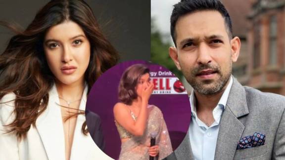 Shanaya Kapoor Gets Emotional As Vikrant Massey Unveils Teaser Of Her Debut Film Aankhon Ki Gustaakhiyan