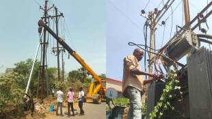 Unseasonal rains accompanied by strong winds disrupted power supply in most parts of Palghar district