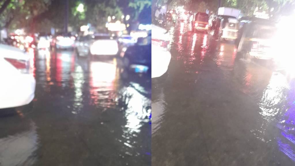 heavy rains in Thane news in marathi