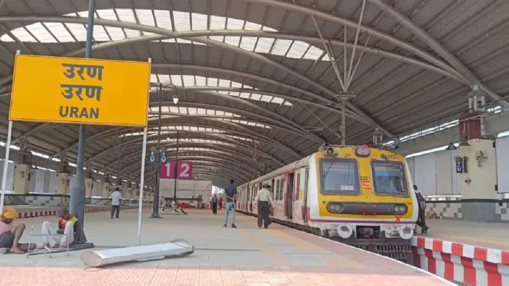 Uran Dronagiri railway satations rain water issue pumps installed Uran Dronagiri railway satations rain water issue pumps installed