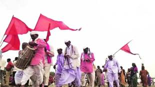 Akole Agastya Rishi Dindi towards Pandharpur