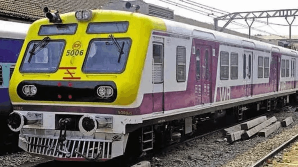 Western Railway services are delayed due to a tree branch fell on the railway track near Lower Parel station