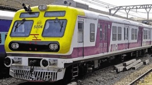Western Railway services are delayed due to a tree branch fell on the railway track near Lower Parel station