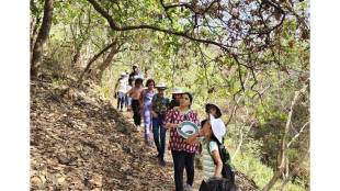 On the occasion of Thane summer vacation, a joint summer camp 2025 was organized by Vanshakti Sanstha and Maharashtra State Forest Department