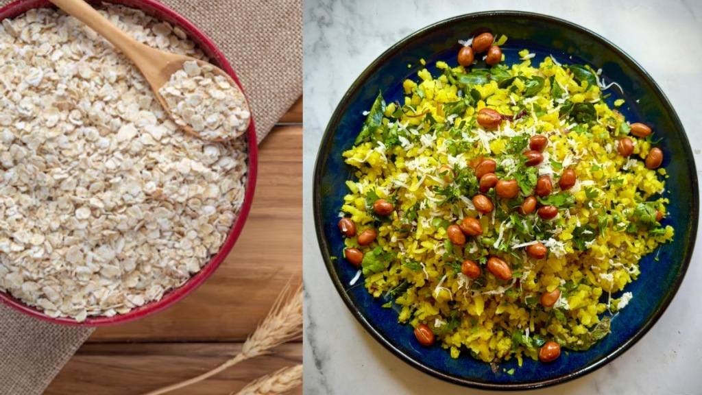 Masala Oats Vs Poha Masala Oats Vs Poha