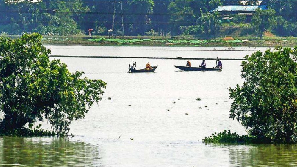flood Assam, Improvement flood situation Assam,