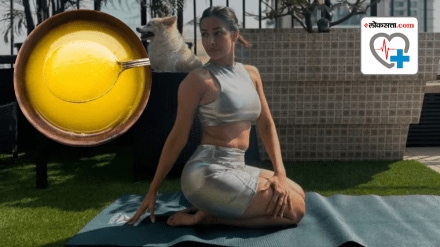 Actor Malaika Arora begins her day with a teaspoon of ghee