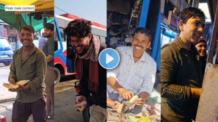 Sketch artist Brings Smile on Hardworking People face
