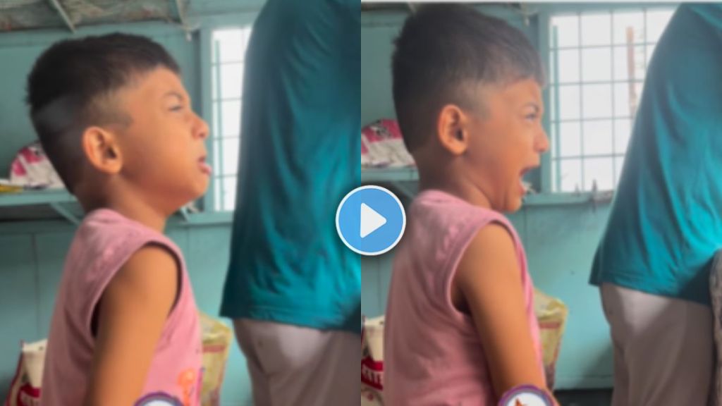 Little boy cried for asking for marriage – funny viral video