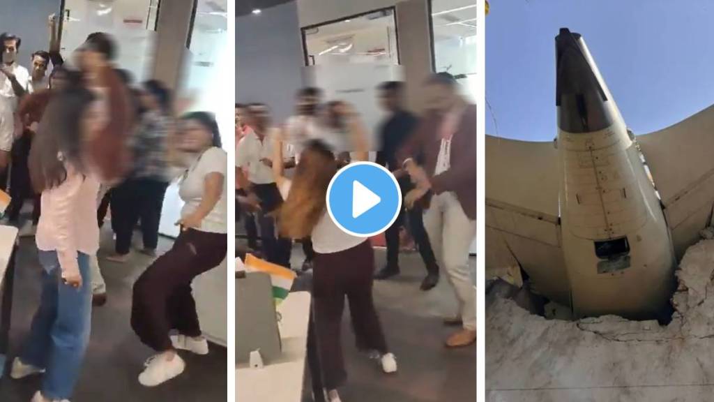 Air India Office Party After Plane Crash