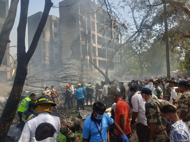 Air India Plane Crash Ahmedabad B J Medical College
