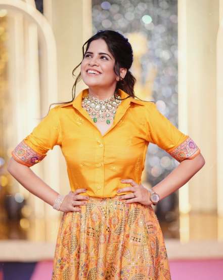 Amruta Deshmukh Red Dress Hot Look