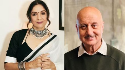 neena gupta shared her experience of working with anupam kher