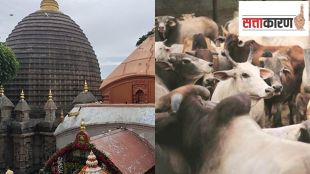Assam’s Goalpara district for allegedly throwing beef near a temple