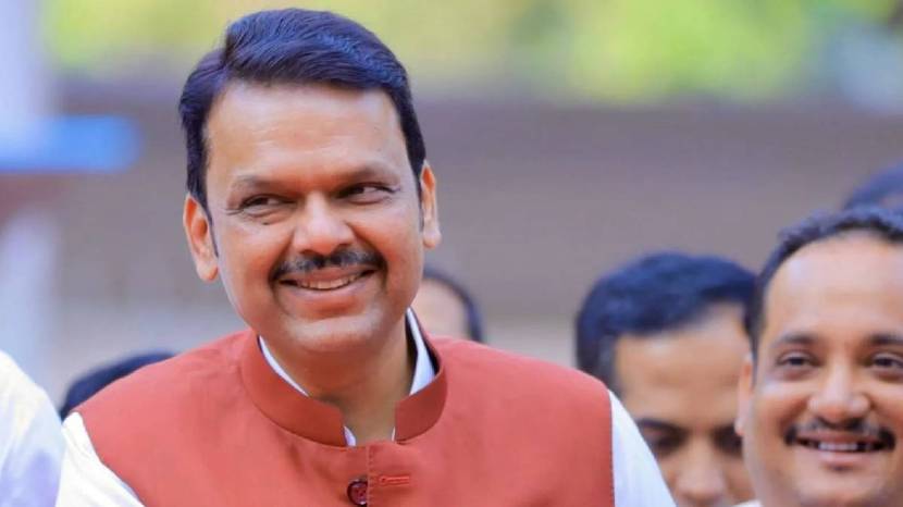 CM Devendra Fadnavis laughing