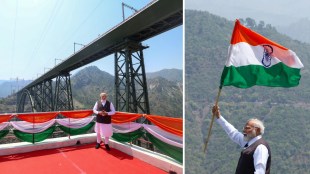 Chenab Bridge Narendra Modi