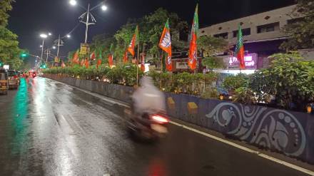 Chief Minister Devendra Fadnavis at Vasai tour welcome
