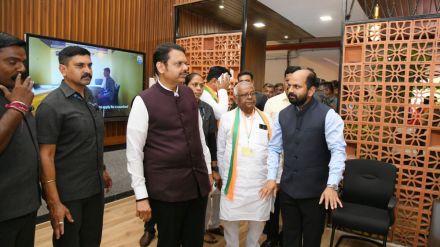 Devendra Fadnavis inaugurates menstrual care room as a model initiative in Akola collector office