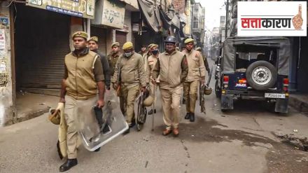 Etawah Tonsuring Row Stone Pelting On Cops