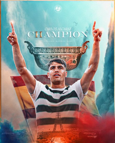 Carlos Alcaraz vs Jannik Sinner French Open Final 2025