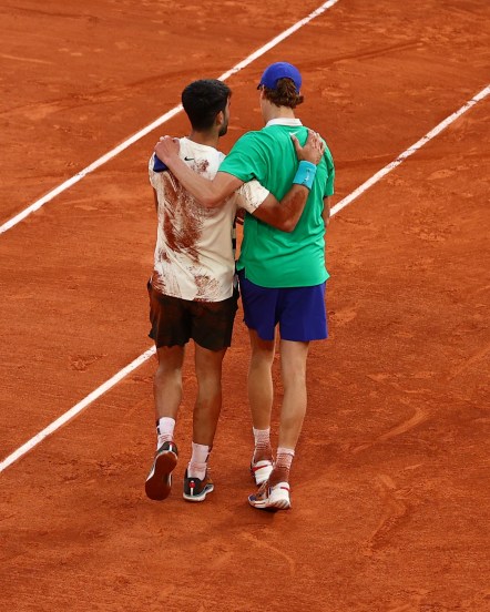 Carlos Alcaraz vs Jannik Sinner French Open Final 2025