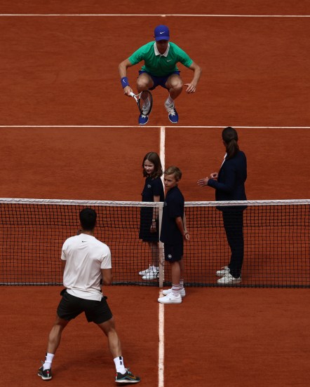 Carlos Alcaraz vs Jannik Sinner French Open Final 2025