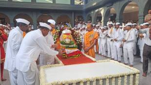 Gajanan Maharaj palanquin event news in marathi