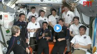 Group Captain Shubhanshu Shukla enters the International Space Station