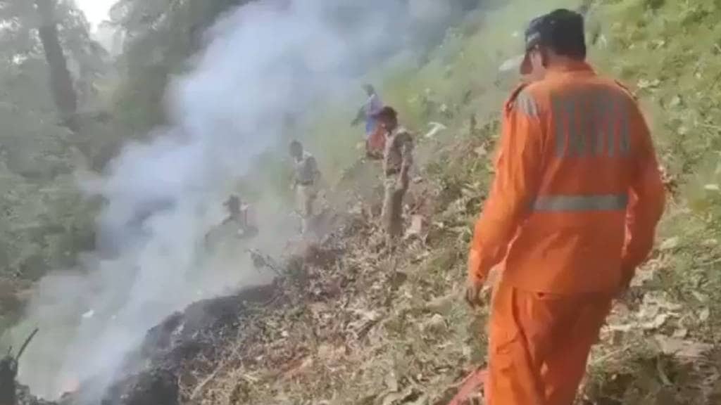 Aryan Aviation Helicopter was flying to Guptkashi from the Kedarnath Dham