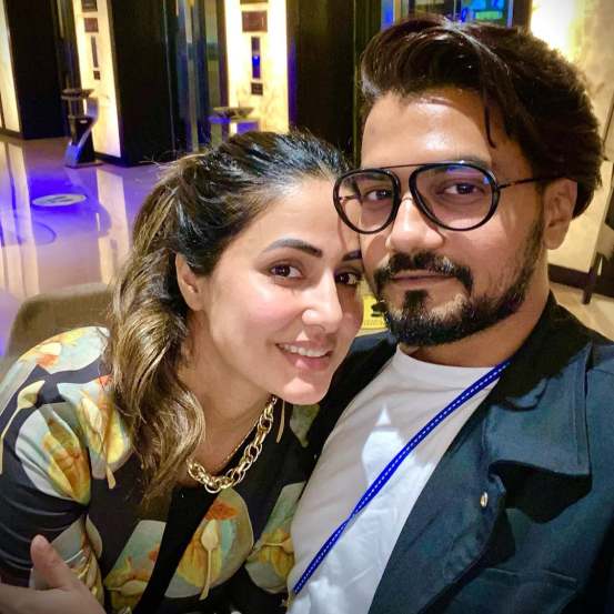Hina Khan Rocky Jaiswal Net Worth