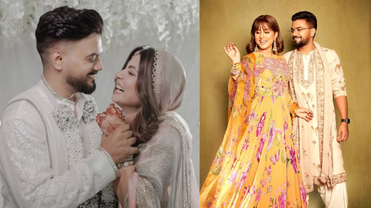 Resoi First hina khan share first rasoi rasoi on eid after marriage with rocky ...